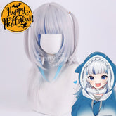 Vtuber Cosplay Gawr Gura Wig Wigs